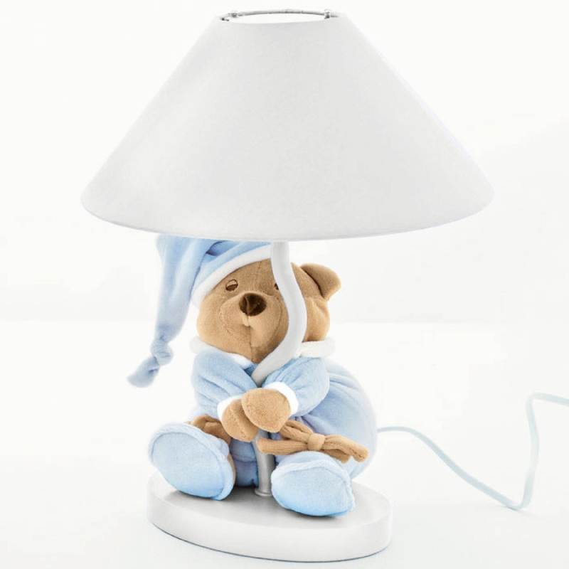 Nanan Abat-Jour Puccio Azzurro - Lampada da Tavolo -