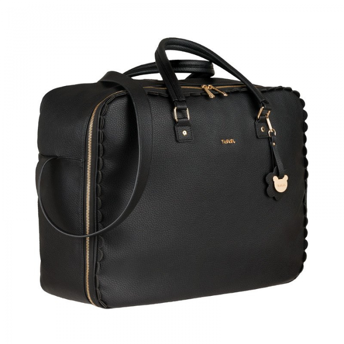 Nanan Borsa Clinica Mamma Ecopelle Nera