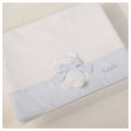 Nanan Set Lenzuola Letto 3Pz Azzurro - Linea Fiocco
