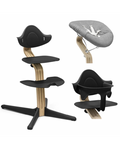 Stokke Promo Sedia Nomi Oak Black Con Newborn e Babyset in Omaggio