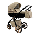Trio ''CRYSTAL'' By Maison du Bebè col. BEIGE Tel.NERO