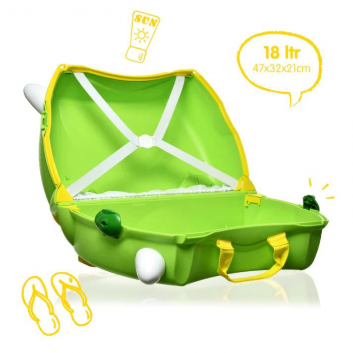 Trunki Valigia Cavalcabile Dudley il dinosauro